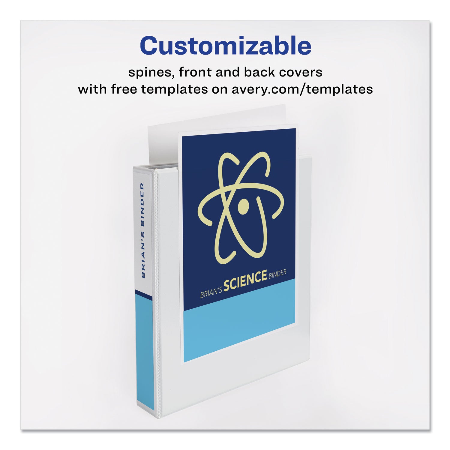 Avery® Durable 3-Ring Binder with Durahinge & Slant Rings - 1.5