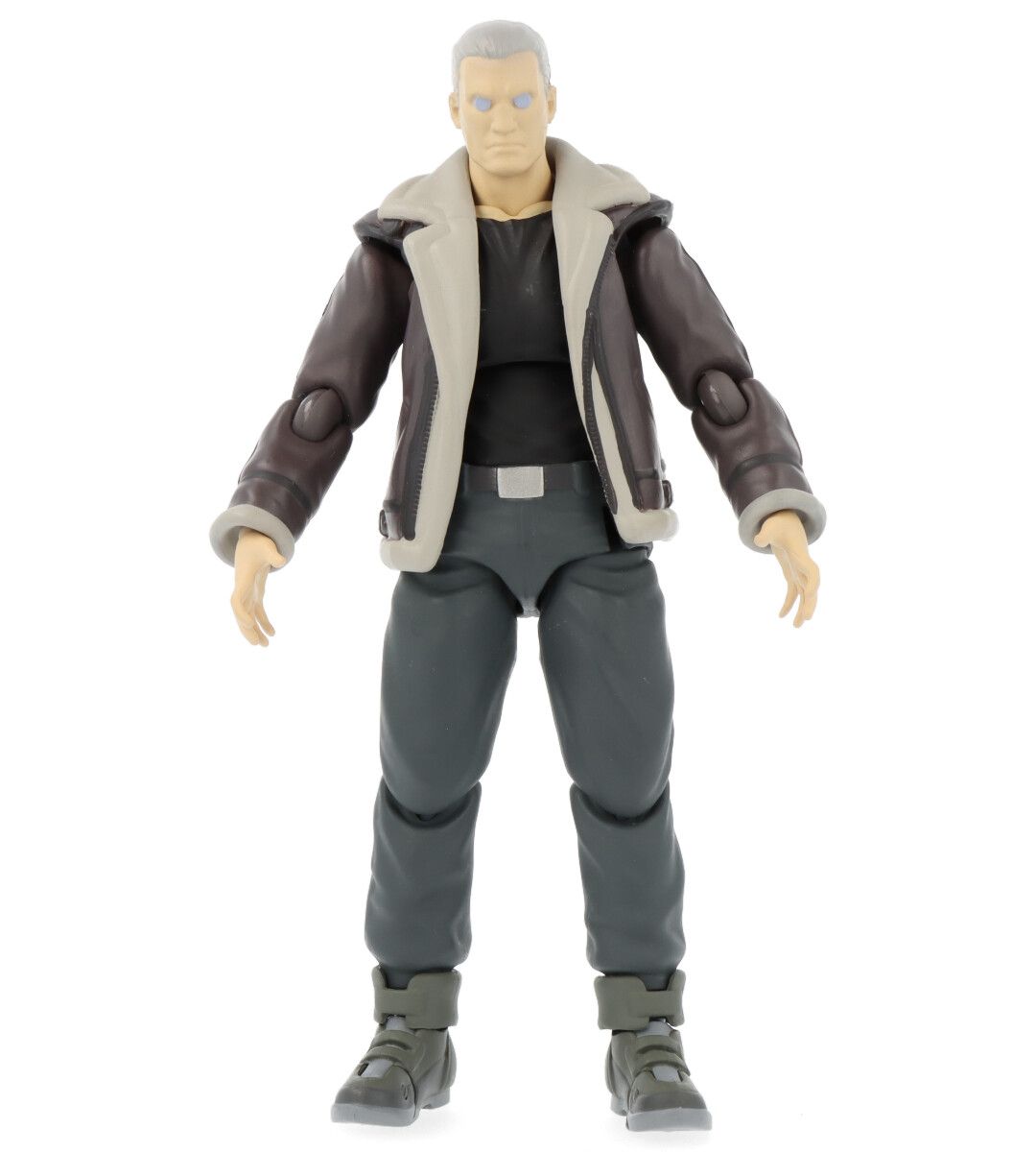 Figma Batou Action Figure - Ghost in the Shell Stand Alone Complex Collectible Model for Anime Fans & Sci-Fi Collectors - Perfect for Display, Cosplay, and Gift Giving