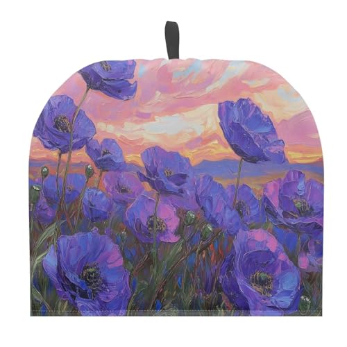 Purple Flower Print