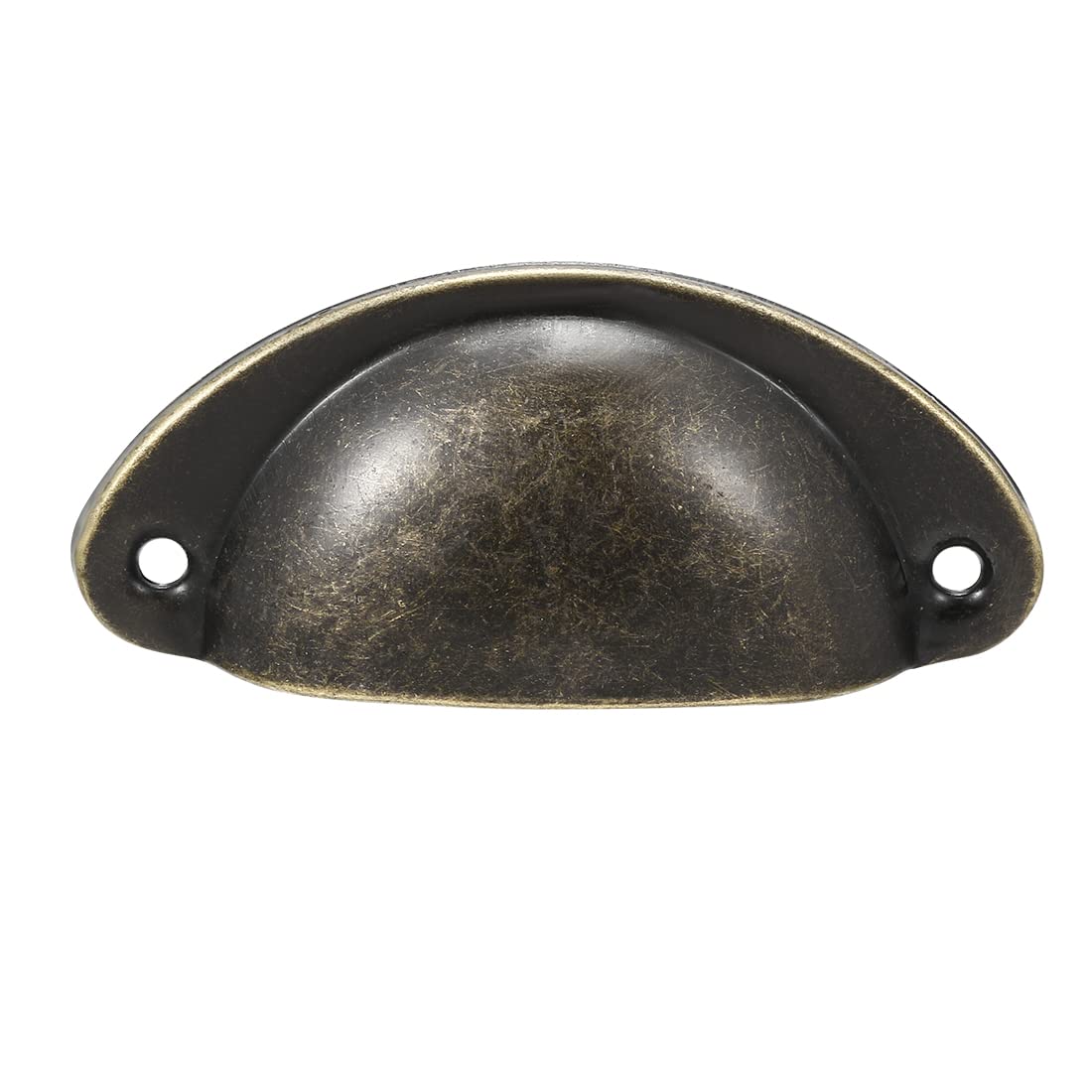Bronze Cup Pulls 20 Pack - Carbon Steel Drawer Handles for Kitchen Cabinets & Dressers (3.19