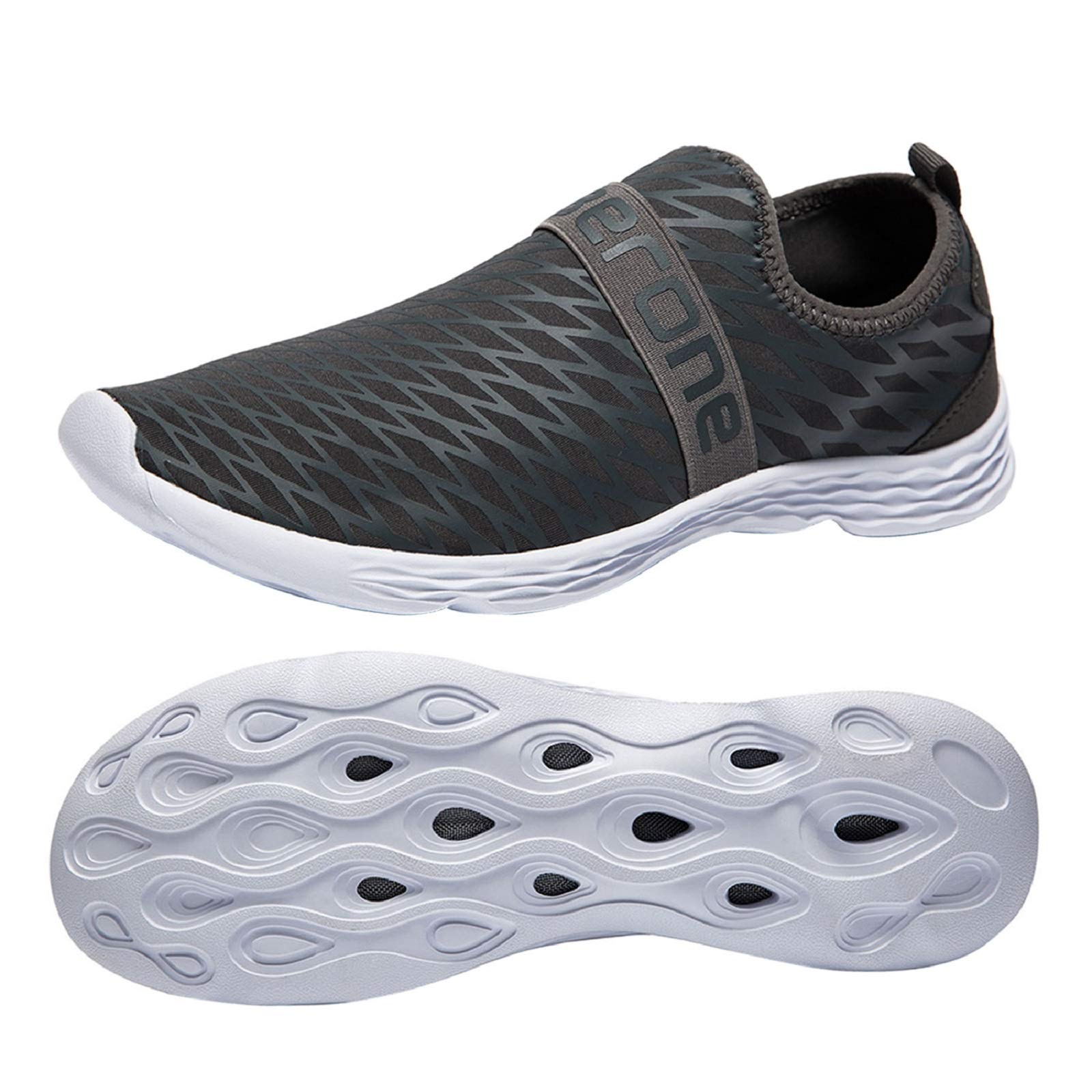 Ranberone Men's Water Shoes - Quick Dry Aqua Socks for Swimming, Beach, Surfing & Water Sports | Barefoot Summer Sports Sneakers for Pool, Yoga & Outdoor Activities