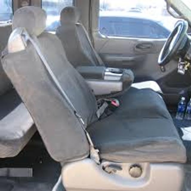 Premium Custom Fit Durafit Seat Covers for 2001-2007 Ford F250-F550 Trucks - 40/20/40 Split Low Back Bucket Seats with Adjustable Headrests - XD3 Camo Endura Material - Perfect for Off-Roading, Hunting & Work Trucks