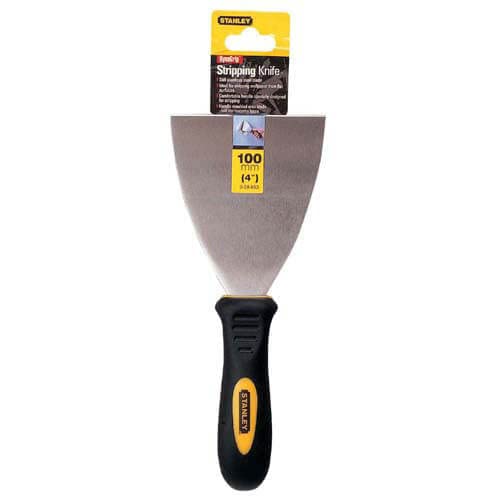 Stanley Dynagrip Stripping Knife 100MM (0 28 653) - Professional Wire Stripper Tool for Electricians & DIY Projects - Perfect for Home Wiring, Electrical Repairs & Crafting