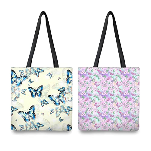 Purple and Pink Butterfly and Floral 0