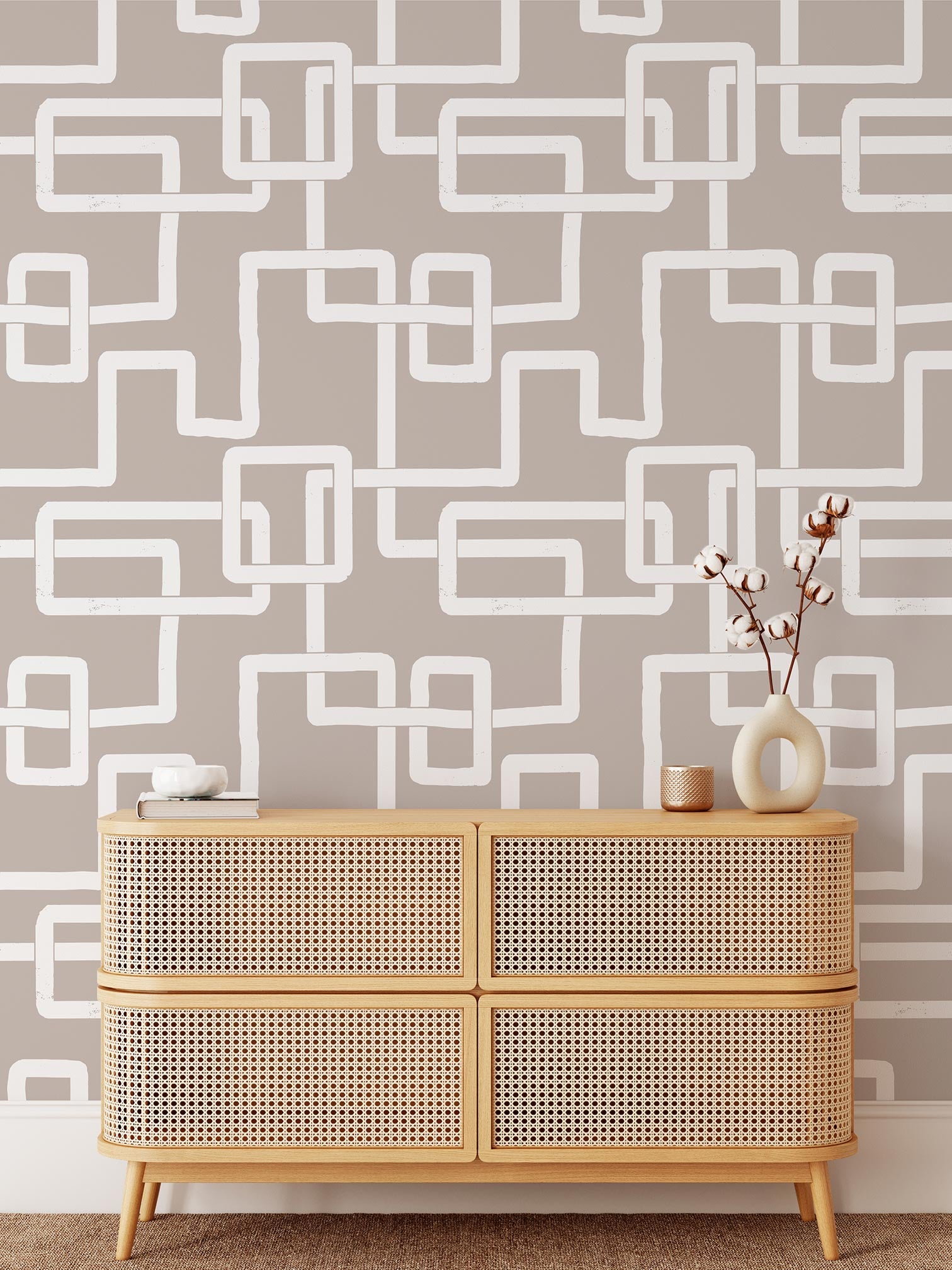 Imbroglio Wallpaper - Premium Self-Adhesive Peel and Stick Wallpaper for Home Decor - Perfect for Bedrooms, Living Rooms & Accent Walls