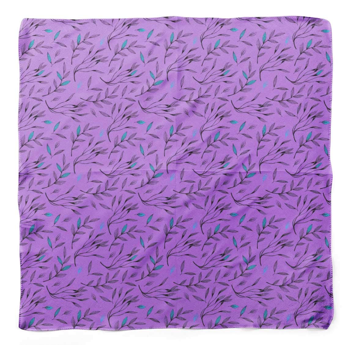 Bimba Printed 100% Pure Silk Scarf - Elegant Hair Wrap, Neck Scarf & Head Bandana for Women | Perfect for Office, Wedding & Special Occasions