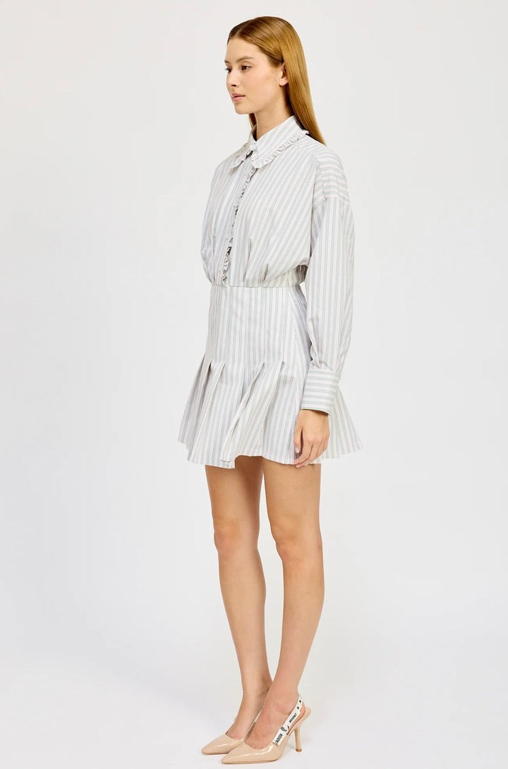 Haisley Women's Striped Mini Dress - Flirty & Casual Summer Dress for Beach, Party, and Date Night