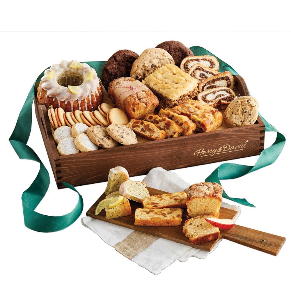 Harry & David Signature Bakery Tray - Assorted Gourmet Pastries & Desserts Gift Basket | Perfect for Holidays, Corporate Gifts & Special Occasions