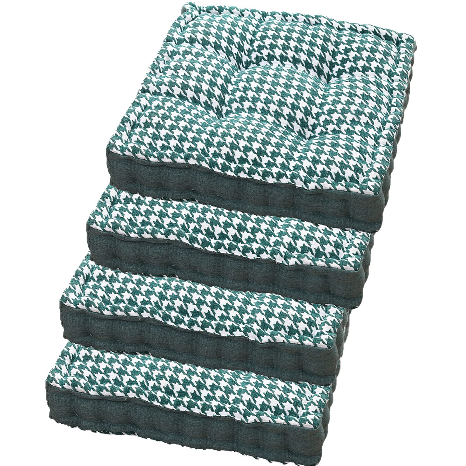 MKWEY Outdoor Chair Cushions Set - Non-Slip Seat Pads for Patio, Garden, Kitchen & Dining Chairs - Waterproof & Comfortable for Outdoor Furniture - Perfect for Backyard, Deck, and Indoor Use