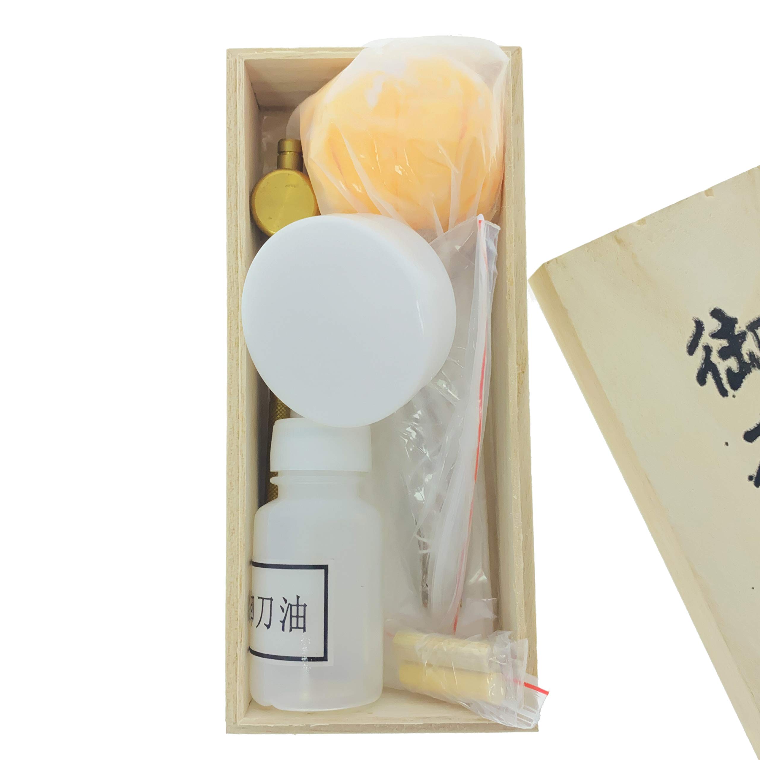 Premium Japanese Samurai Katana Sword Maintenance & Cleaning Kit - Authentic Sword Care Set for Display, Collection & Martial Arts Practice