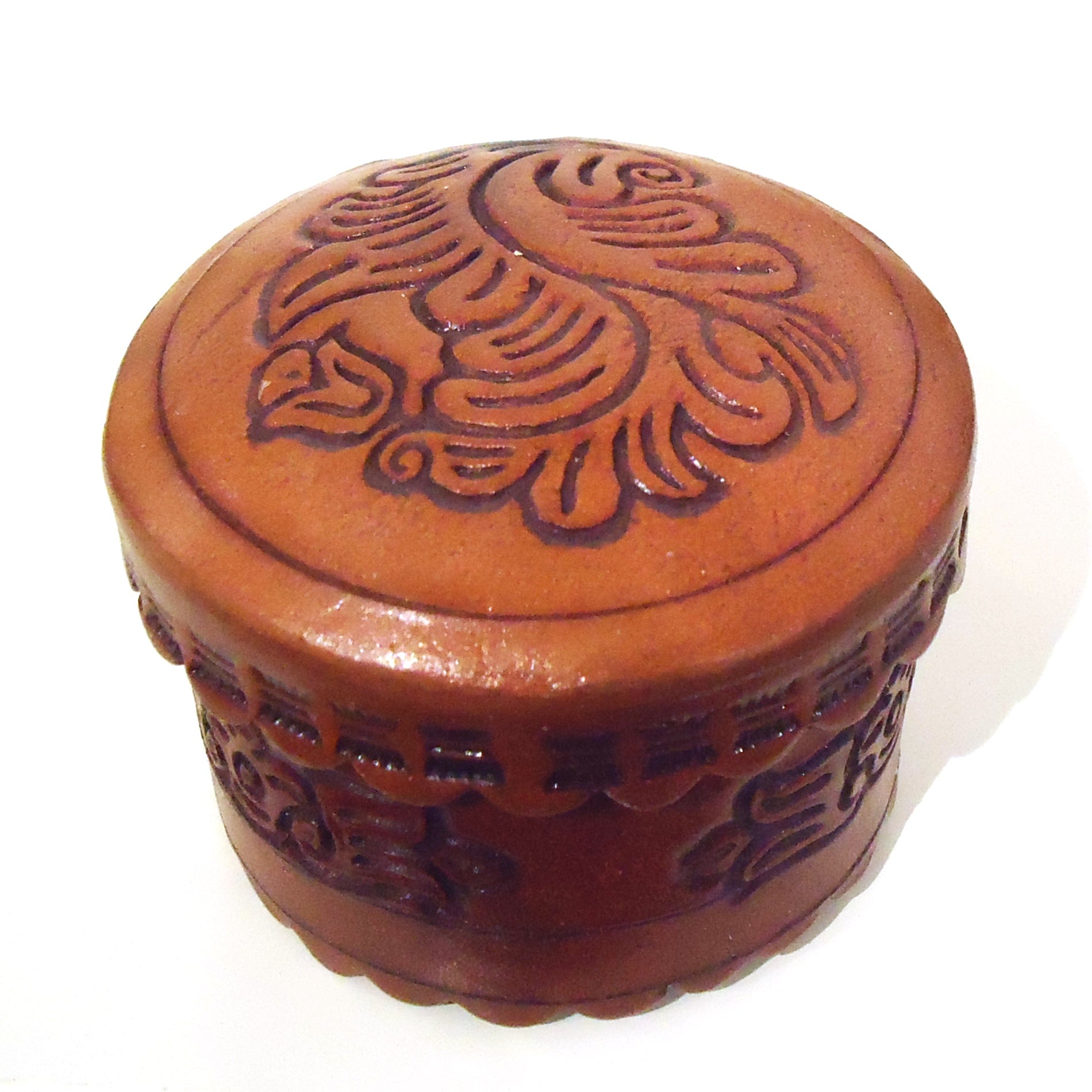 Genuine Leather Jewelry Box for Women - Handmade Small Trinket Organizer for Rings, Earrings & Necklaces - Perfect for Travel, Home Decor & Gift Giving