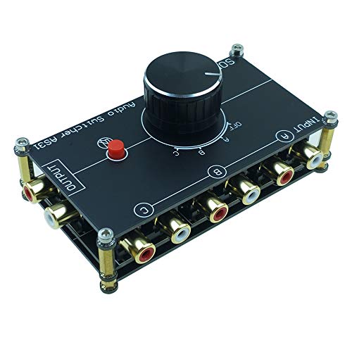 3 ports RCA switch(3 IN 1 OUT)