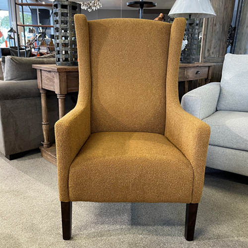 Durham Chair in Fontaine Mustard | Custom NZ Made | Perfect for Home Office, Living Room & Dining Room