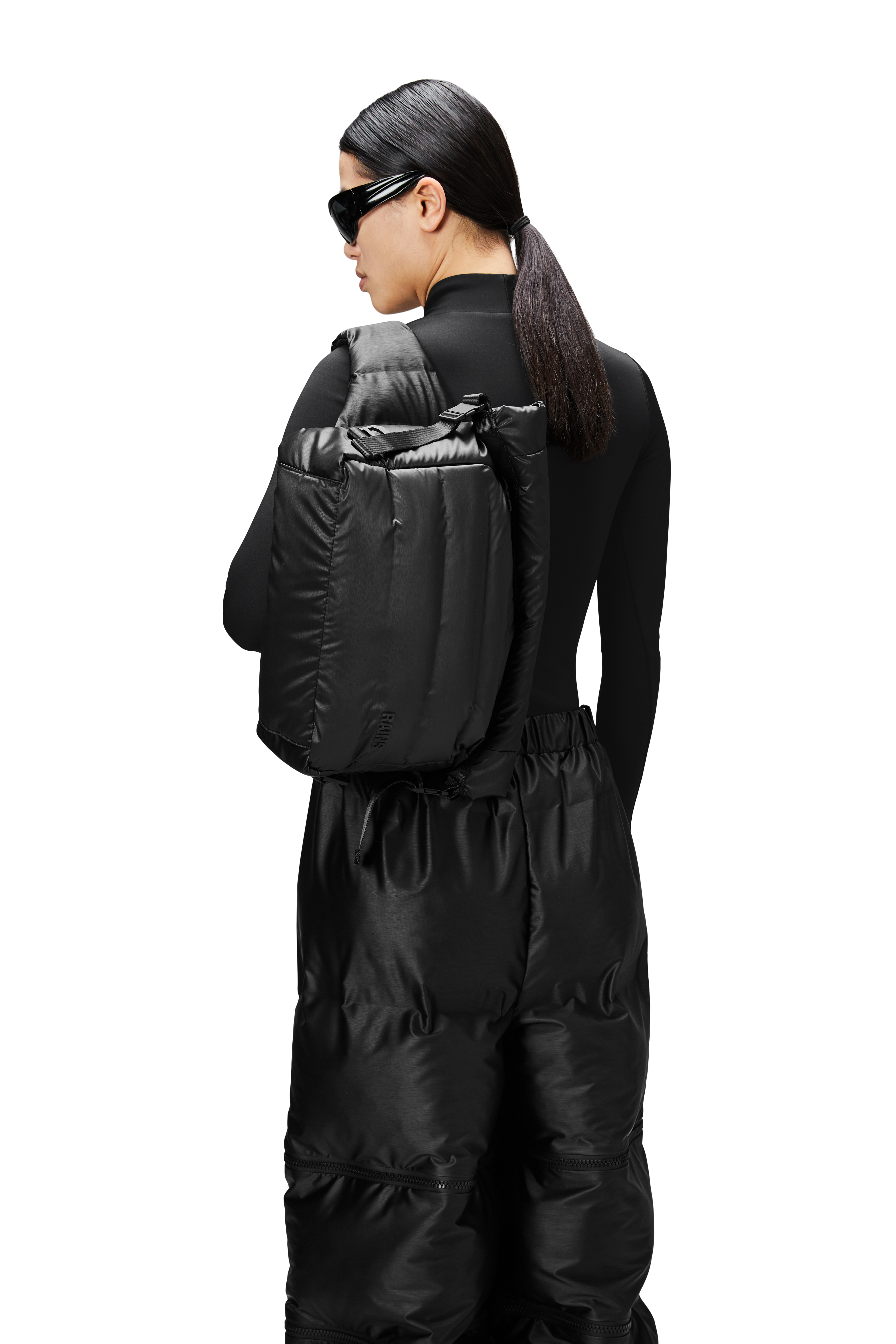 Rains Bator Puffer Bum Bag W3 - Waterproof Crossbody Fanny Pack for Men & Women - Perfect for Travel, Hiking, and Outdoor Adventures
