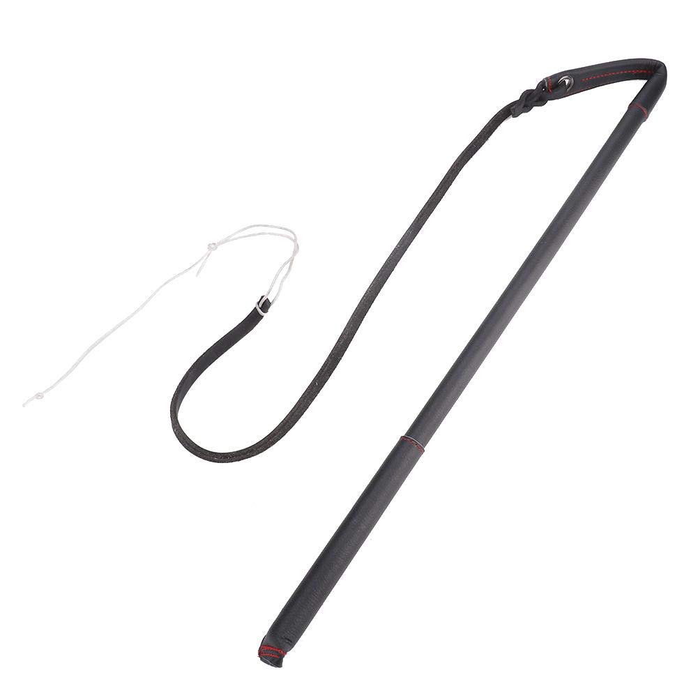 Premium Cowhide Dog Training Whip - Durable Agitation Teaser Wand for Outdoor Play, Pulling, Chasing & Chewing | Perfect for Dog Obedience Training, Agility Exercises & Interactive Playtime