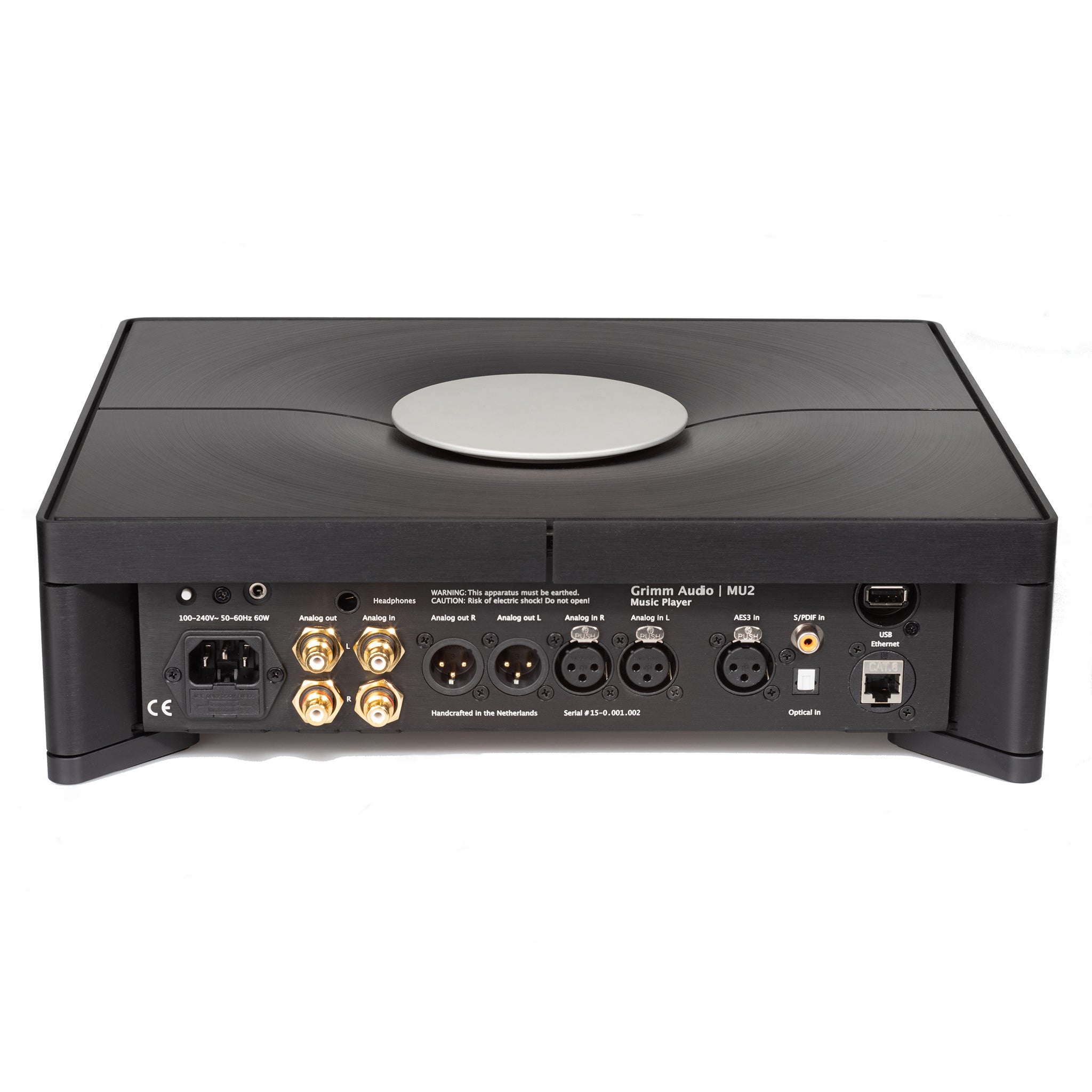 Grimm Audio MU2 High-End Media Player, Streamer & Preamplifier - Perfect for Audiophiles & Home Theater Systems