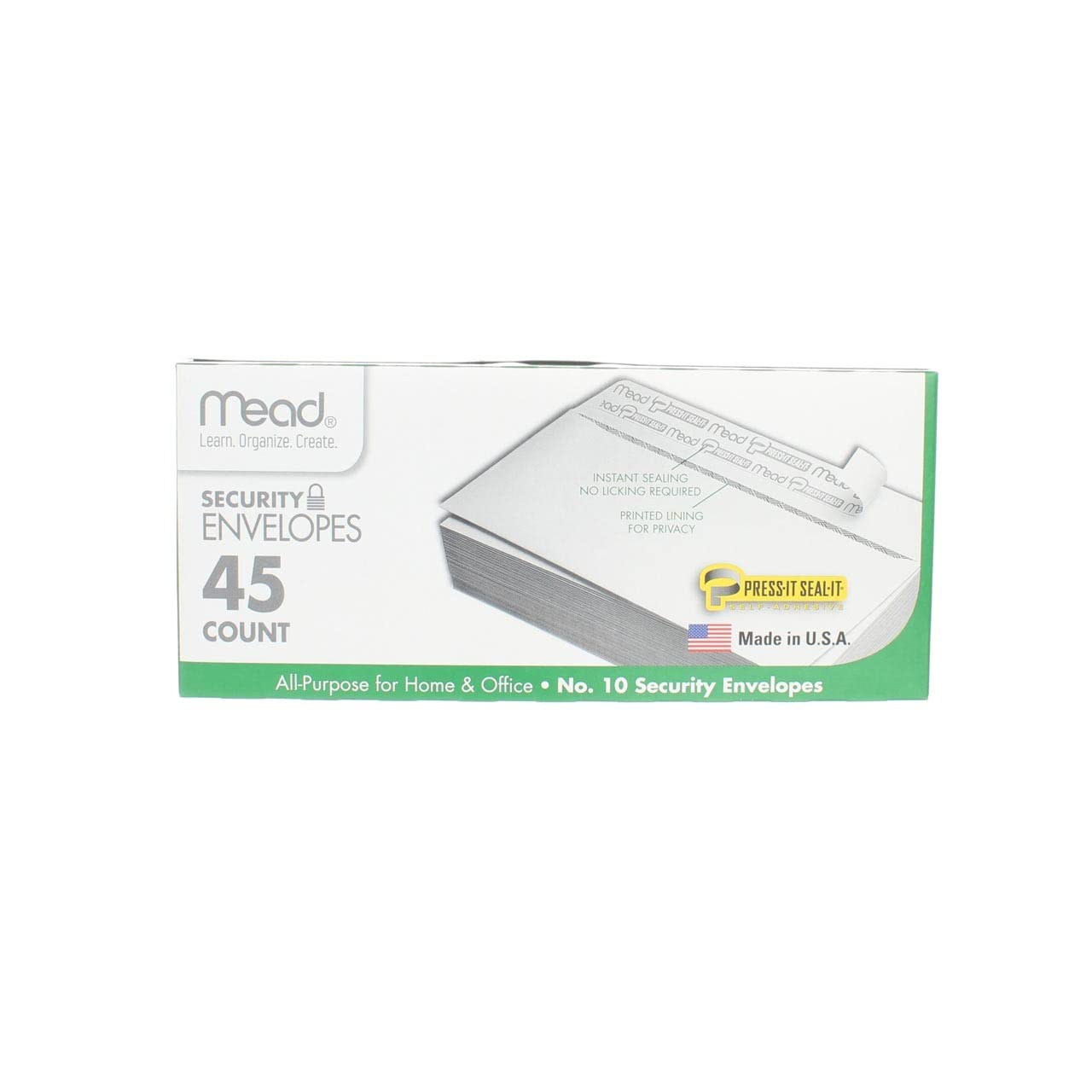 Self-Sealing #10 Envelope - 4.125 x 9.5 Inches Business Envelopes for Mailing, Letters, Bills & Documents (Pack of 100) | Perfect for Office, Home & Mailing Services