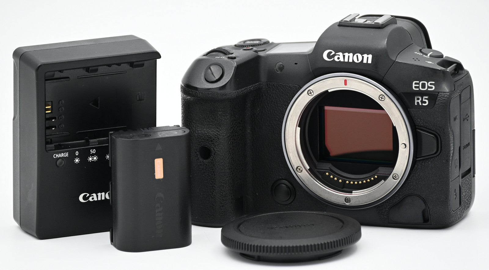 Used Canon EOS R5 Full Frame Mirrorless Camera Body Only - Shutter Count ≤147,000 - Perfect for Professional Photography, Videography & Travel
