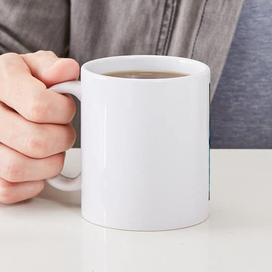 River Otter Ceramic Coffee Mug 11 oz (325 ml) - Perfect for Hot & Cold Drinks, Office Use, and Gift Giving - CafePress