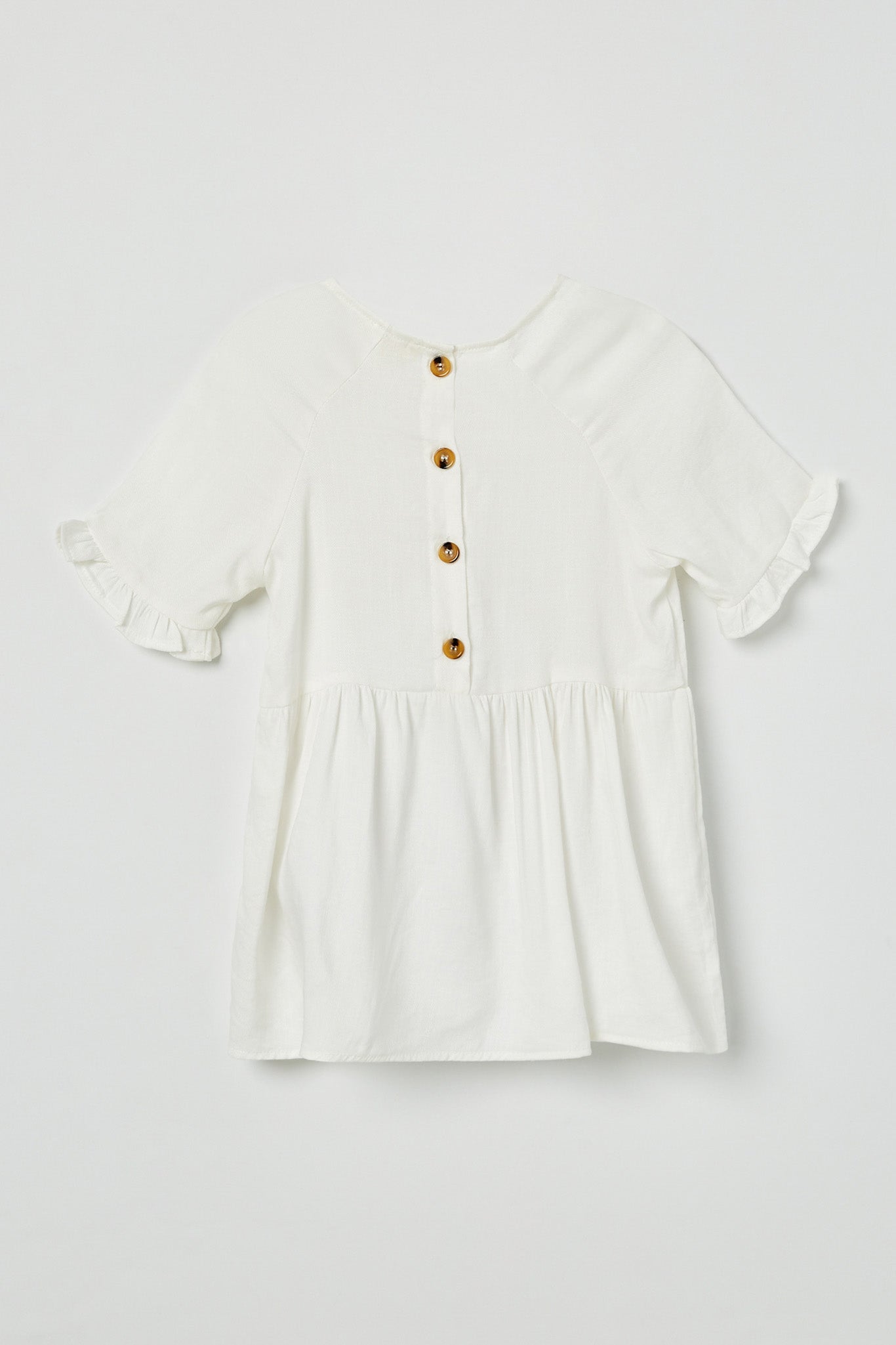 Stylish Buttoned Back Peplum Top for Women | Flattering Fit & Trendy Design | Perfect for Office, Date Night & Casual Outings