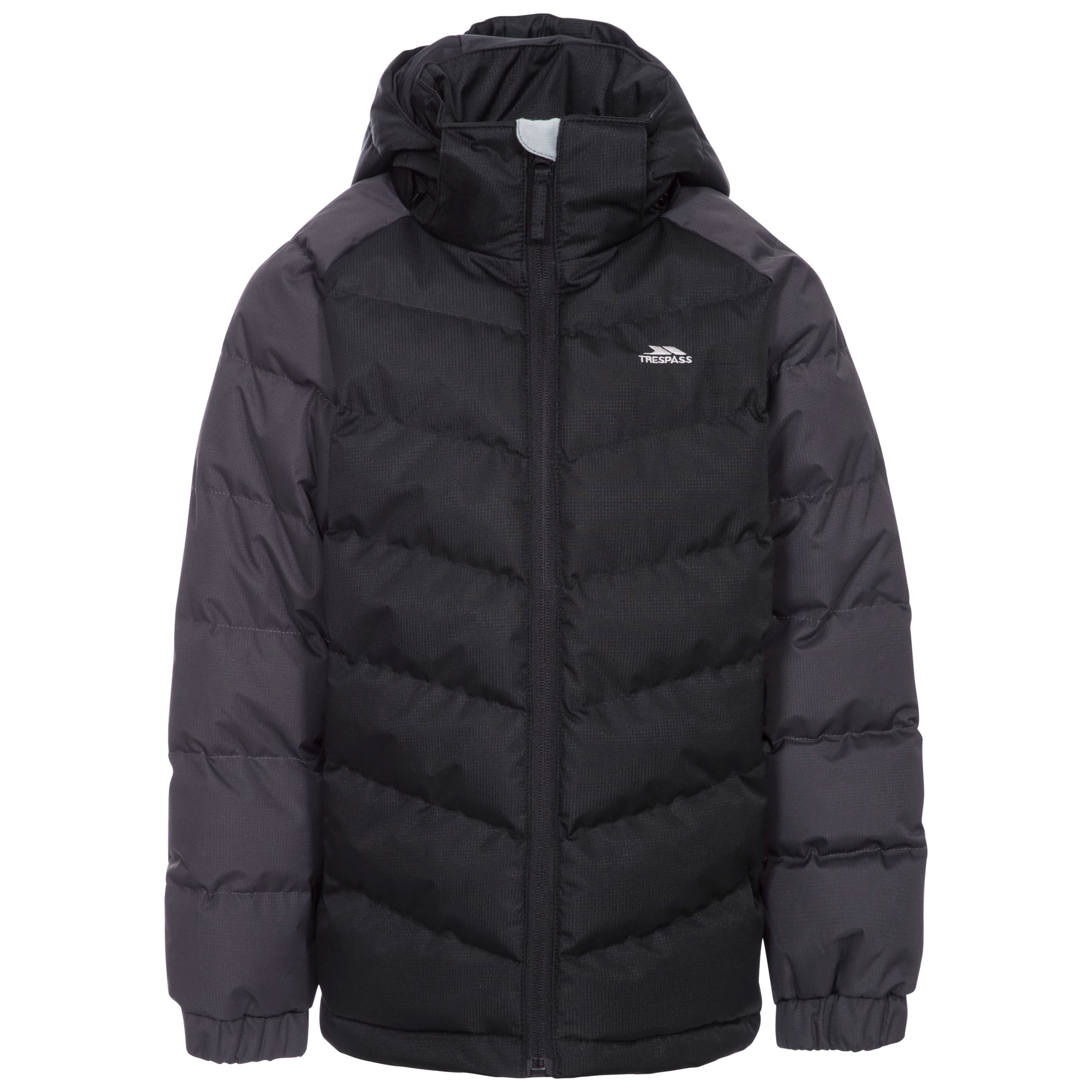 Trespass Boys Waterproof Jacket - Lightweight & Breathable Outdoor Coat for Hiking, Camping, and School - Windproof Rain Jacket for Kids