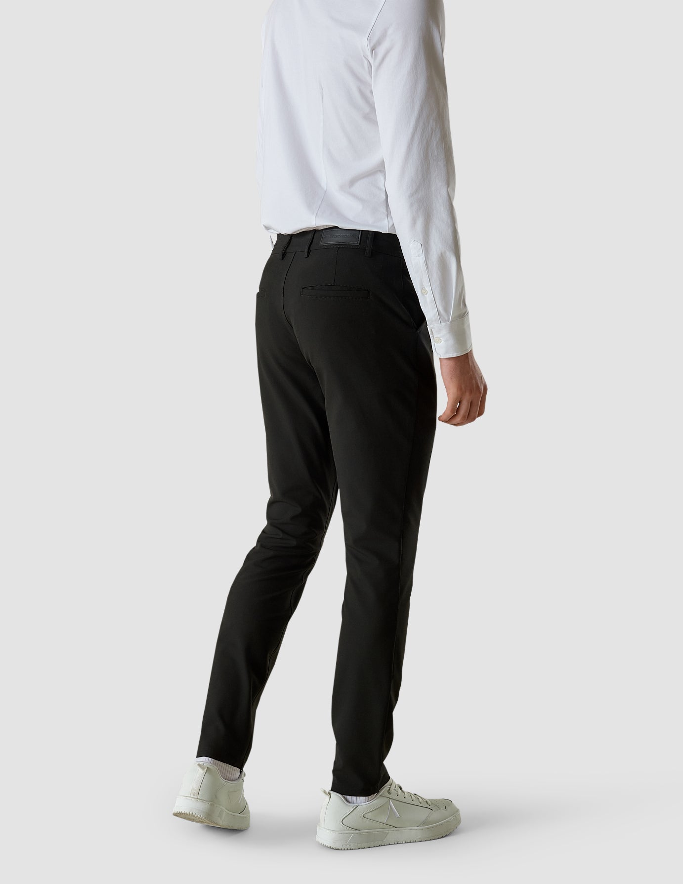 Essential Slim Black Pants for Men - Comfortable & Stylish for Work, Travel & Casual Wear