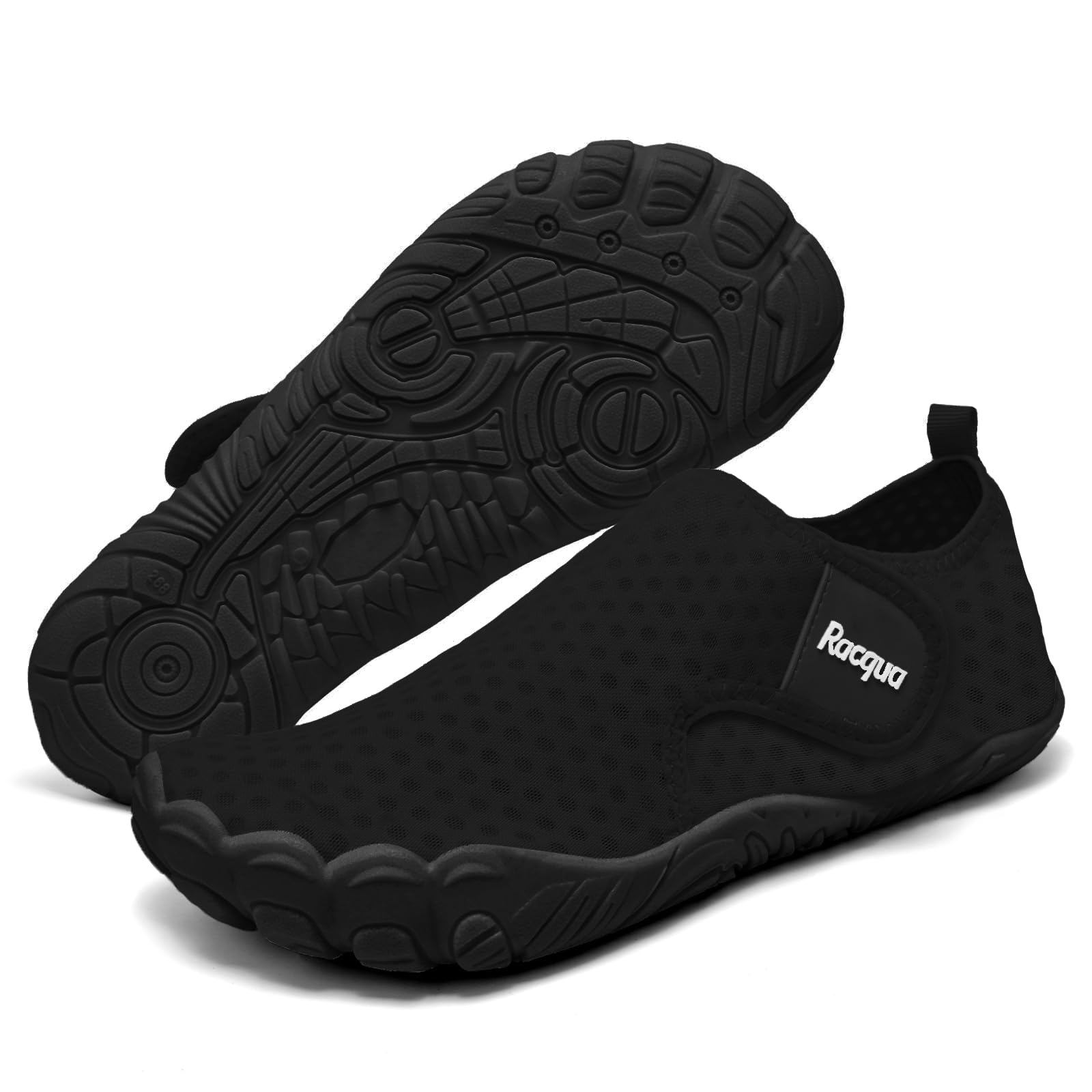 **Racqua Water Shoes for Women & Men - Quick Dry Swim Shoes for Beach, Pool, Surfing & Water Sports**