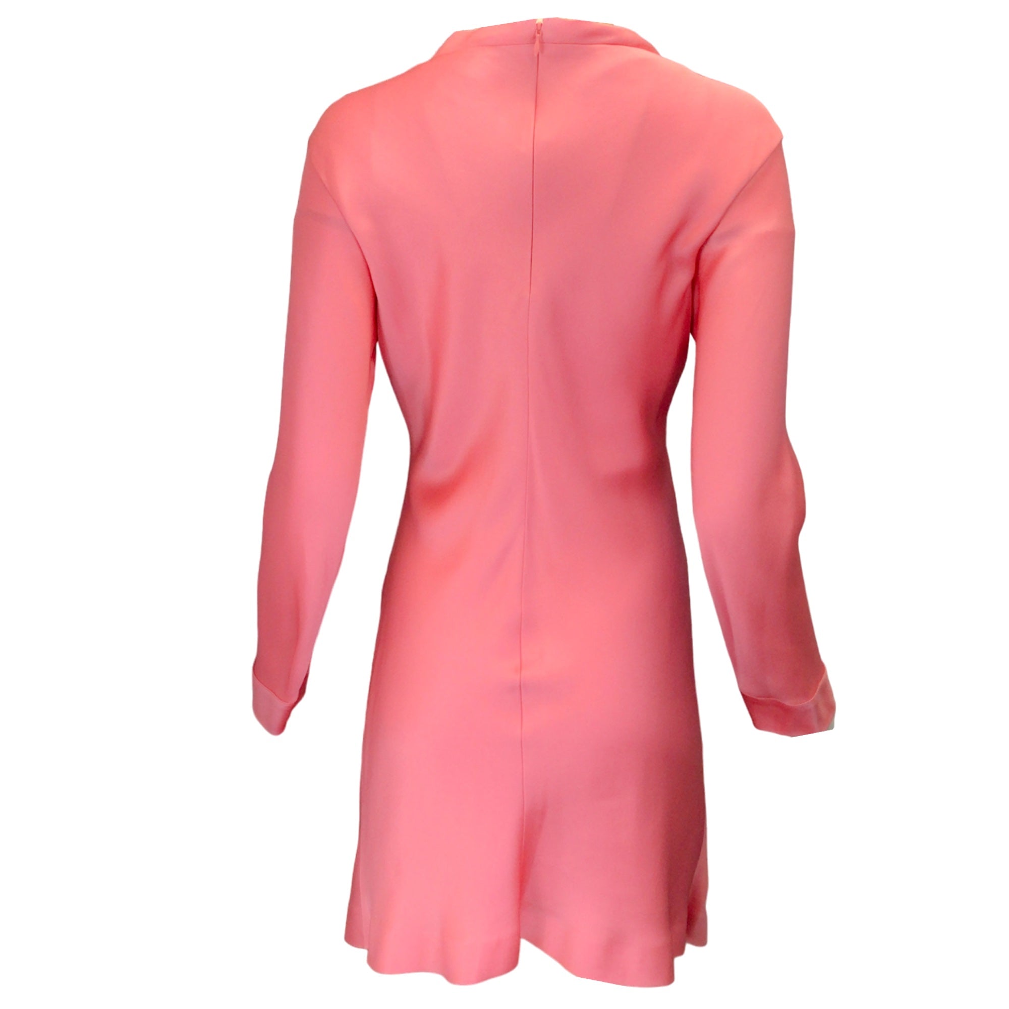 Marni Pink Candy Washed Crepe Satin Dress - Elegant Women's Party Gown for Evening Events, Weddings & Special Occasions