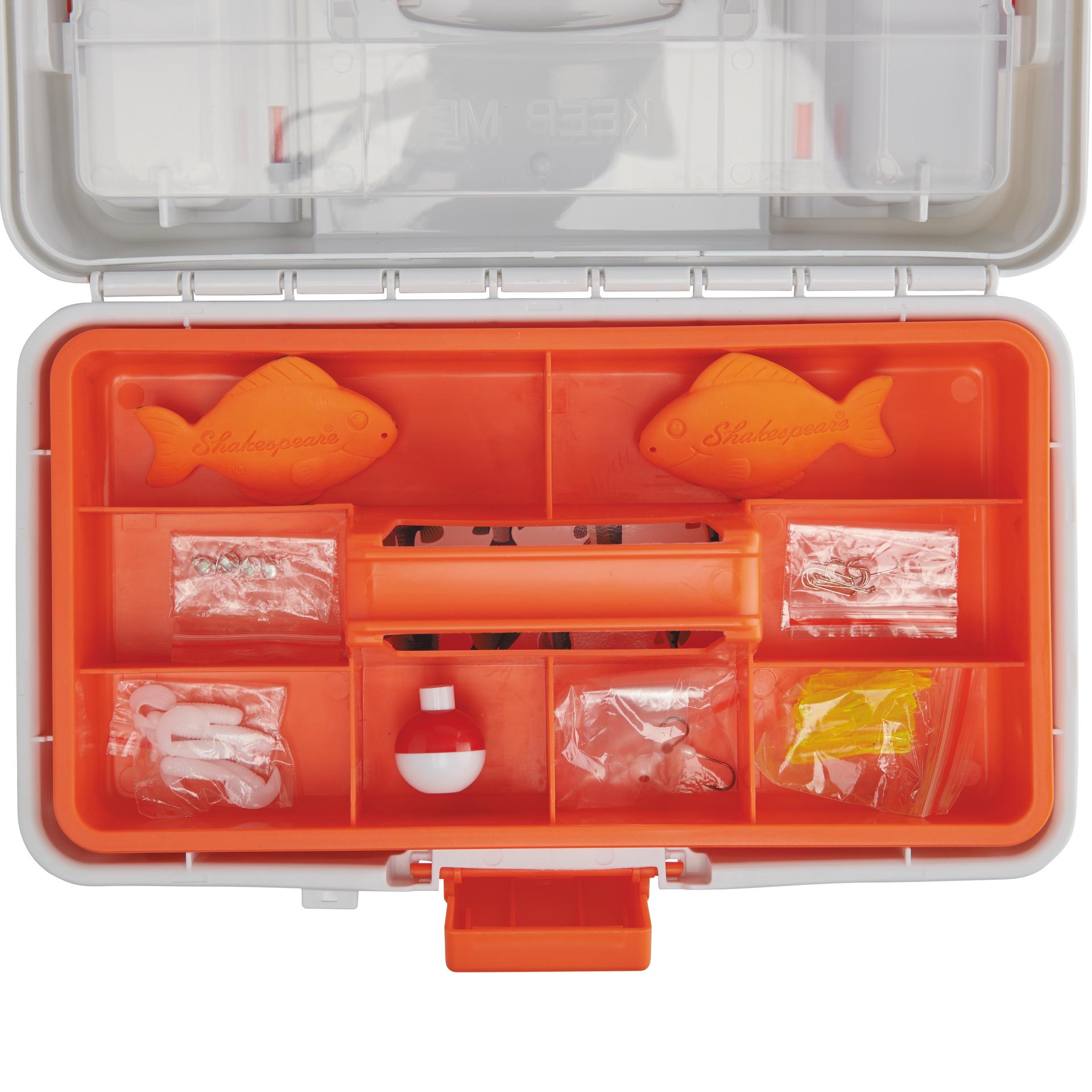 Customize It® Tackle Box - Waterproof Fishing Organizer with Adjustable Compartments - Perfect for Bass, Trout & Saltwater Fishing Gear Storage