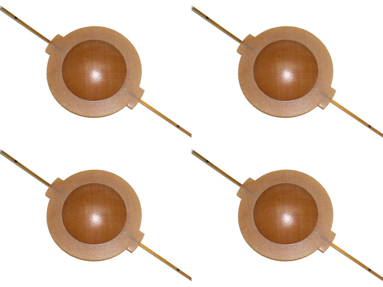 SS Audio Diaphragm Replacement for EV Tweeter Horn Driver T35, ST350, 8 Ohm, 89486A-EV (4 Pack) - Ideal for Live Sound and Studio Monitoring