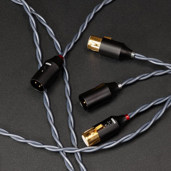 DDHIFI BC30XLR Premium Balanced XLR 3-Pin Shielded Audio Cable for Studio Monitors, DACs & Professional Audio Equipment - Perfect for Home Studios & Live Performances