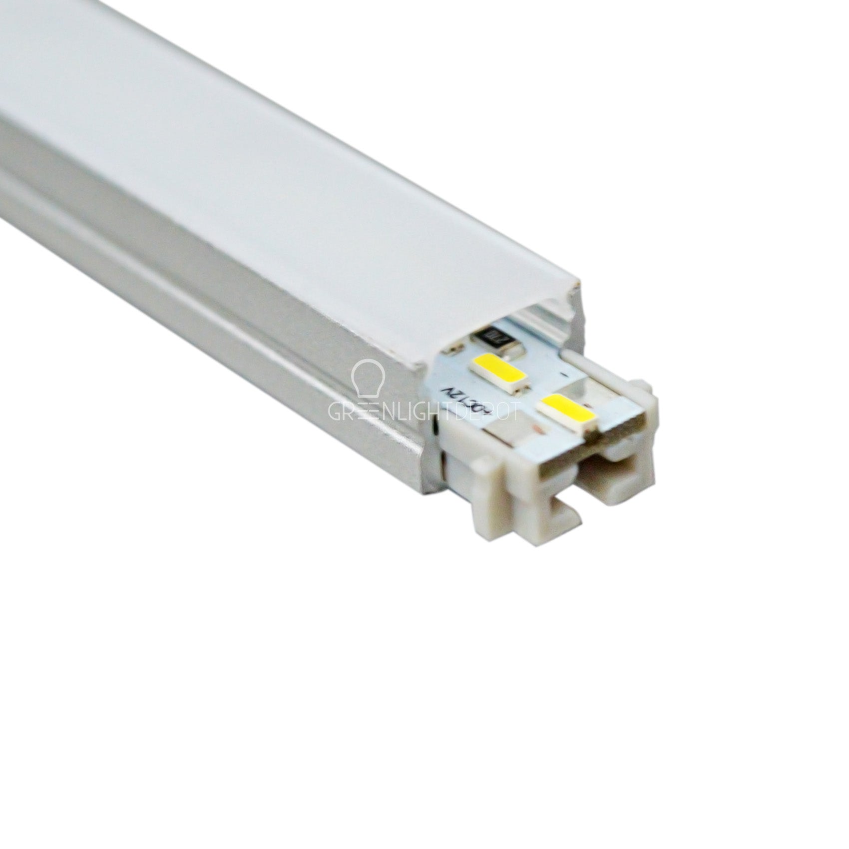 LED Under Cabinet Lighting Kit - 4 Seamless Light Bars with Power Supply for Kitchen, Pantry & Closet Illumination