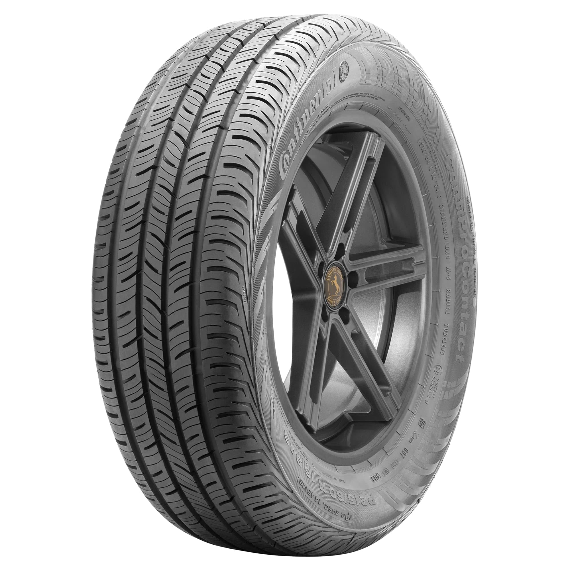 Continental ContiProContact All-Season Radial Tire - 255/45R18 99H - High Performance Tires for Sedans, SUVs & Crossovers - Perfect for Year-Round Driving in All Weather Conditions