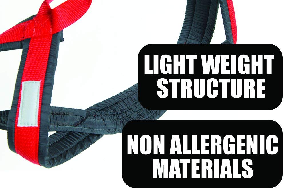 Neewa Sled Pro Harness (Small, Red) - Durable X-Back Dog Pulling Harness for Huskies & Active Dogs | Perfect for Dog Sledding, Canicross, Bikejoring, Skijoring & Outdoor Adventures | Comfortable Mushing Harness for Training & Exercise