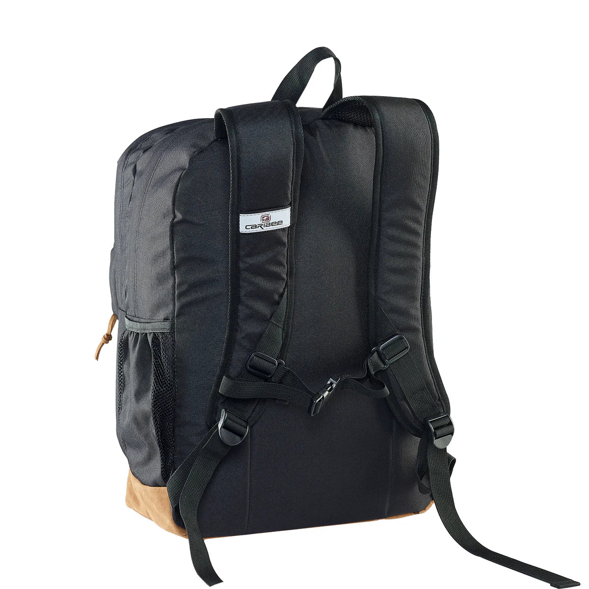 Caribee 6675 Big Pack 35L Waterproof Laptop Backpack for 15.4 Inch Notebook - Black | Durable Travel & Work Backpack for Commuters, Students & Outdoor Adventures