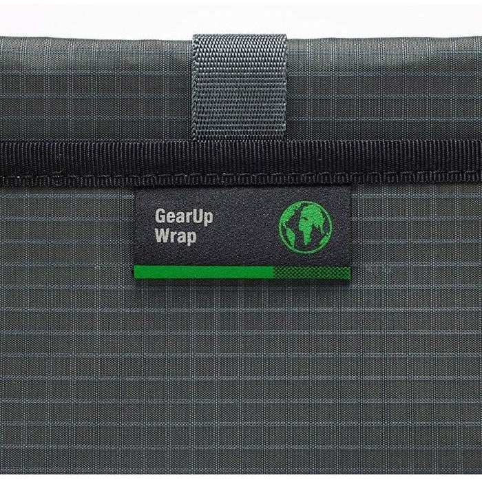 Lowepro GearUp Wrap Dark Grey Green Line Camera Bag - Waterproof DSLR/SLR/Mirrorless Camera Case for Travel & Outdoor Photography