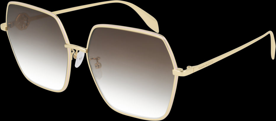 Alexander McQueen AM0226SK Sunglasses - Luxury Designer Shades for Men & Women - Perfect for Outdoor Activities, Travel, and Fashion Statements