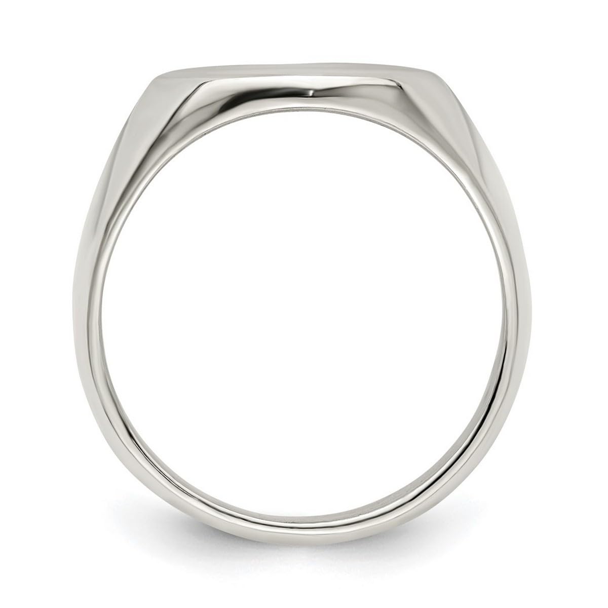 925 Sterling Silver Solid Polished Signet Ring for Women - Elegant Jewelry Gift for Birthday, Anniversary & Special Occasions | Hypoallergenic & Tarnish-Resistant