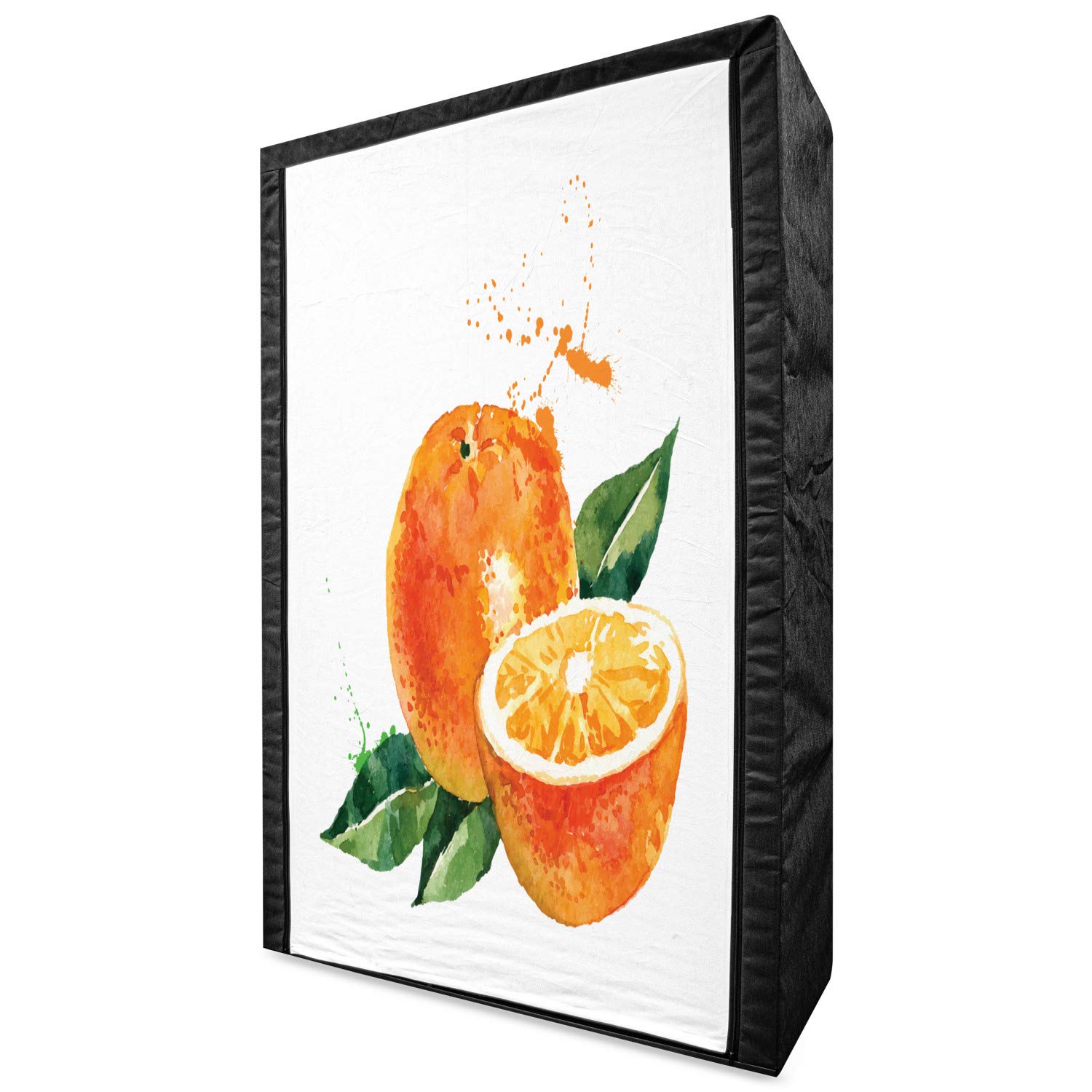 Ambesonne Fruit Pattern Portable Fabric Wardrobe - 42.5