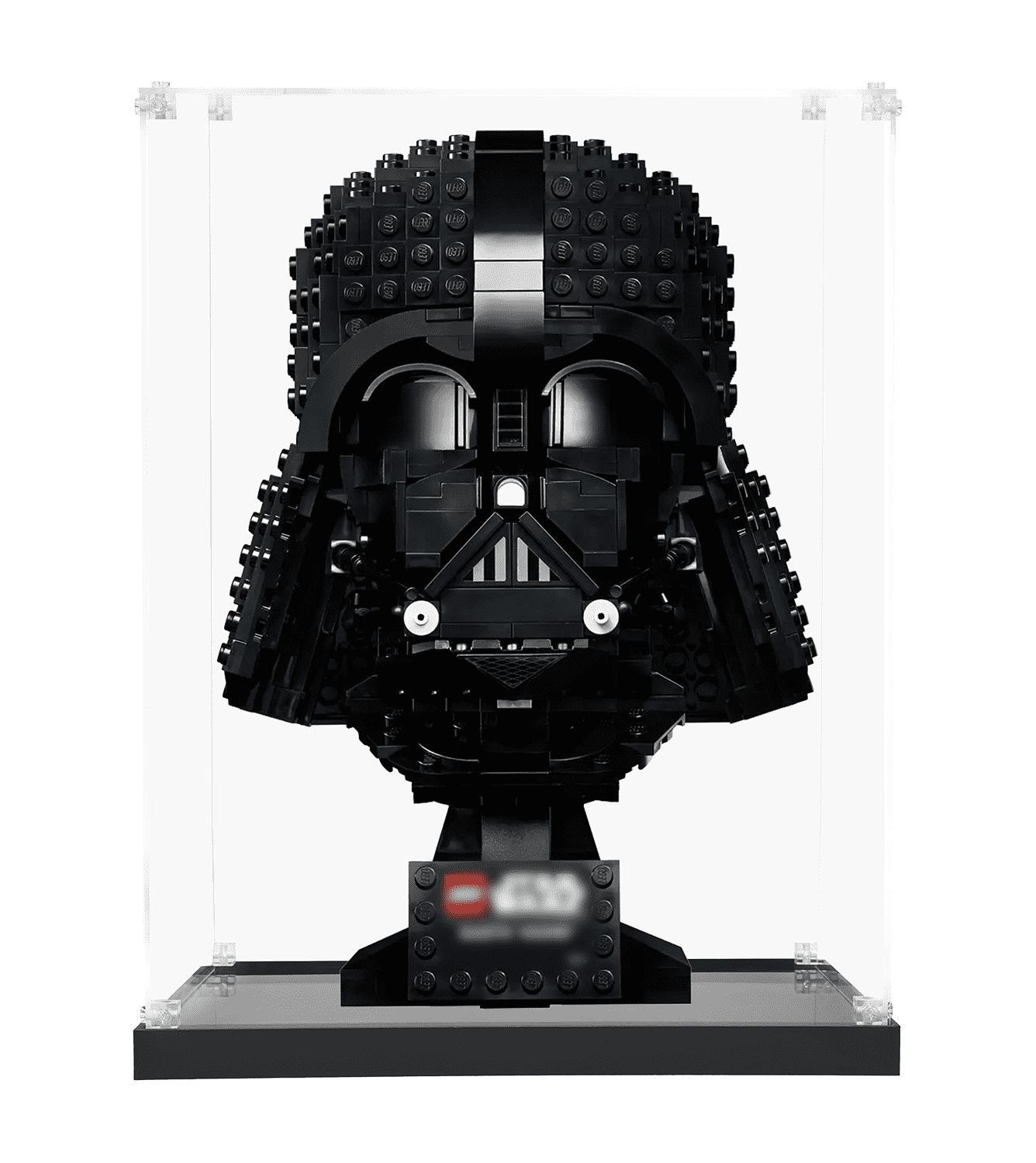 LEGO Darth Vader Helmet 75304 Display Case - Protective Showcase for Star Wars Collectibles | Perfect for Home Decor, Office Display & LEGO Fan Collections