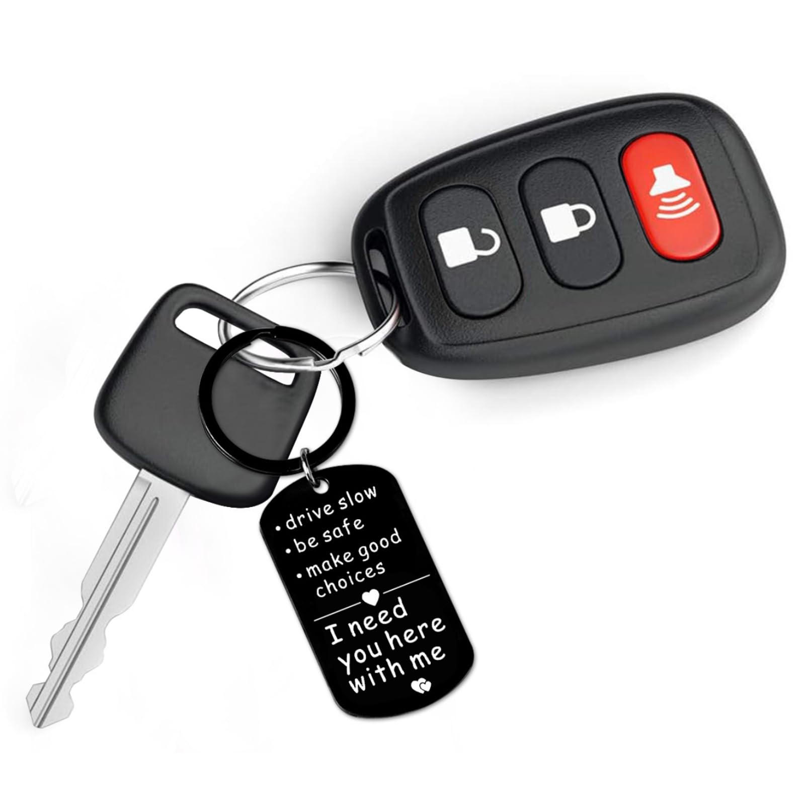 Personalized Keychain for Boyfriend - Romantic Anniversary & Birthday Gift Idea, Unique Christmas Present for Him, Thoughtful Stocking Stuffer for Husband - Perfect for Couples, Long Distance Relationships & Special Occasions