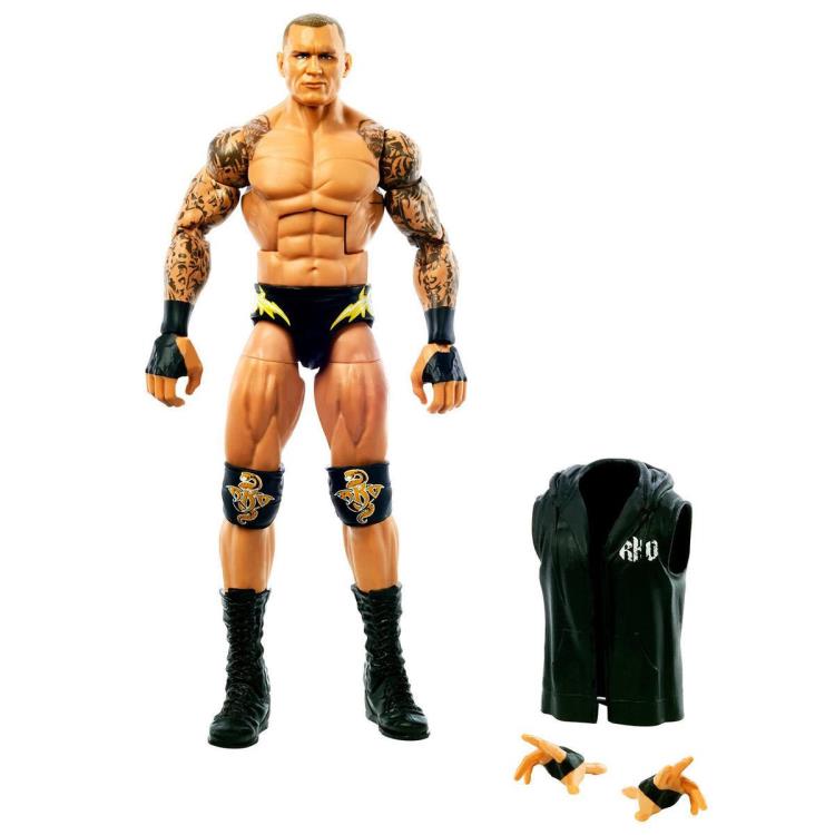 WWE Elite Collection 2022 - Randy Orton Action Figure | Authentic Wrestling Collectible for Fans & Display | Perfect for Home Decor, Gifts, and WWE Memorabilia Collections
