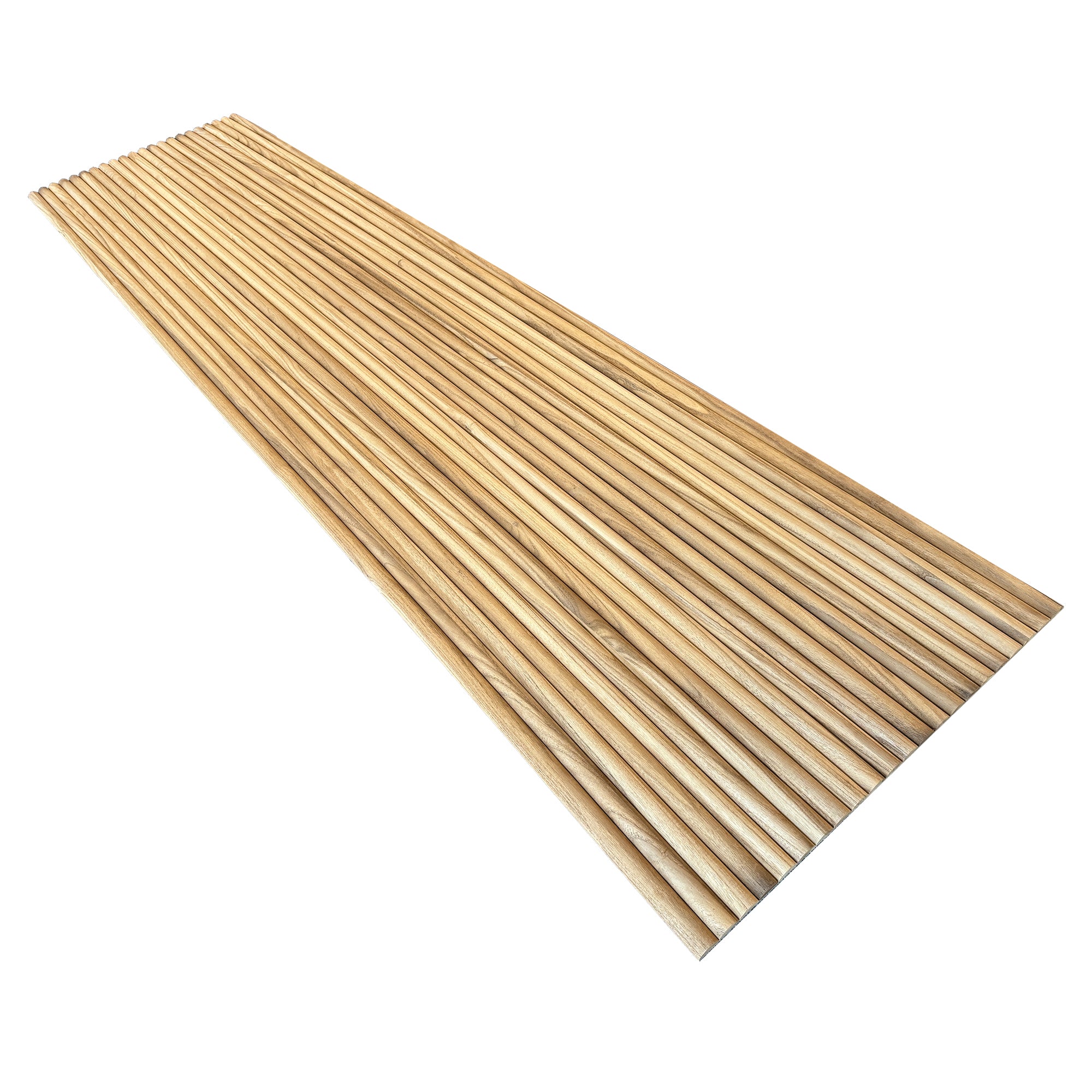 WOODFLEX Flexible Solid Paulownia Wood Slat Wall Panel 106