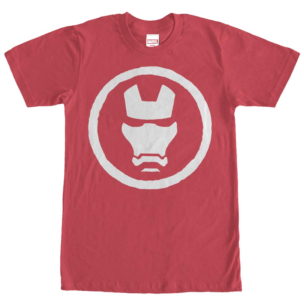 Marvel Iron Man Mask Graphic T-Shirt for Men - Cool Superhero Tee for Casual Wear, Cosplay & Marvel Fans