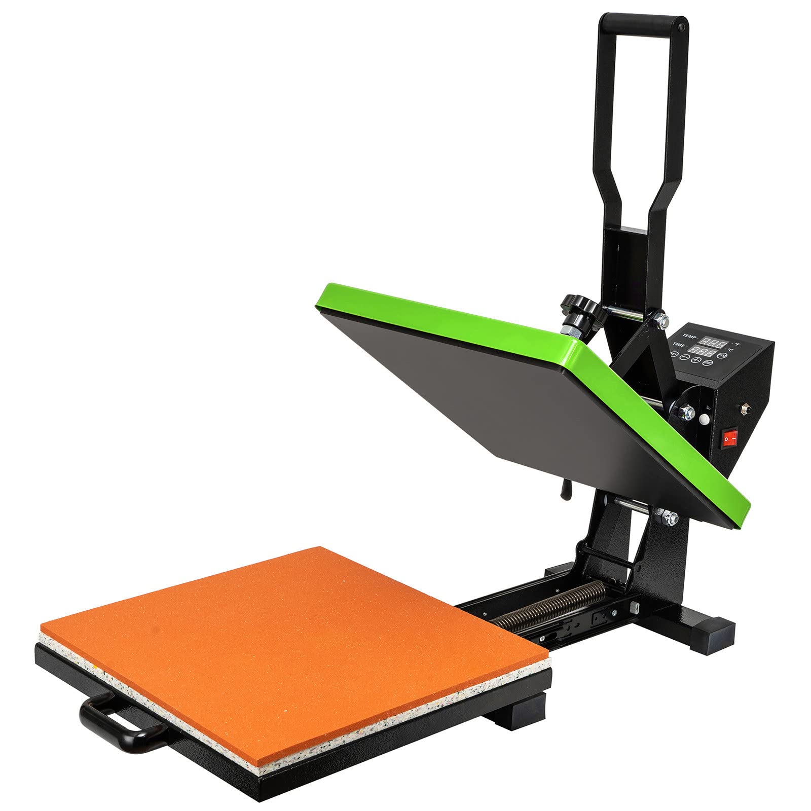 LXILUV 15x15 Inches Digital LED Heat Press Machine with Timer - Drawer-Type T-Shirt Printing Press for DIY Crafts, Sublimation & Custom Apparel - Perfect for Home Business & Small Shirt Printing Shops