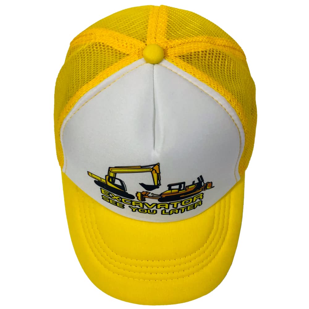 Funny Boys' Trucker Hat - Adjustable Mesh Baseball Cap for Kids | Stylish & Comfortable for Outdoor Play, Sports & Casual Wear