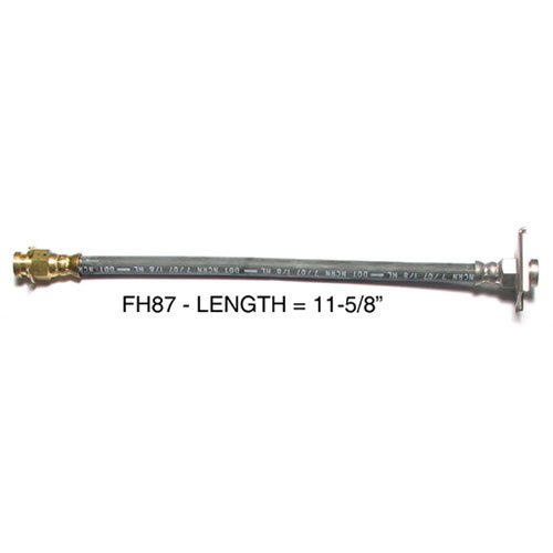 The Right Stuff FH87 Front Flex Hose (9 Drum) - Durable & Flexible Hose for Automotive, Marine & Industrial Use - Perfect for Coolant, Fuel & Oil Transfer