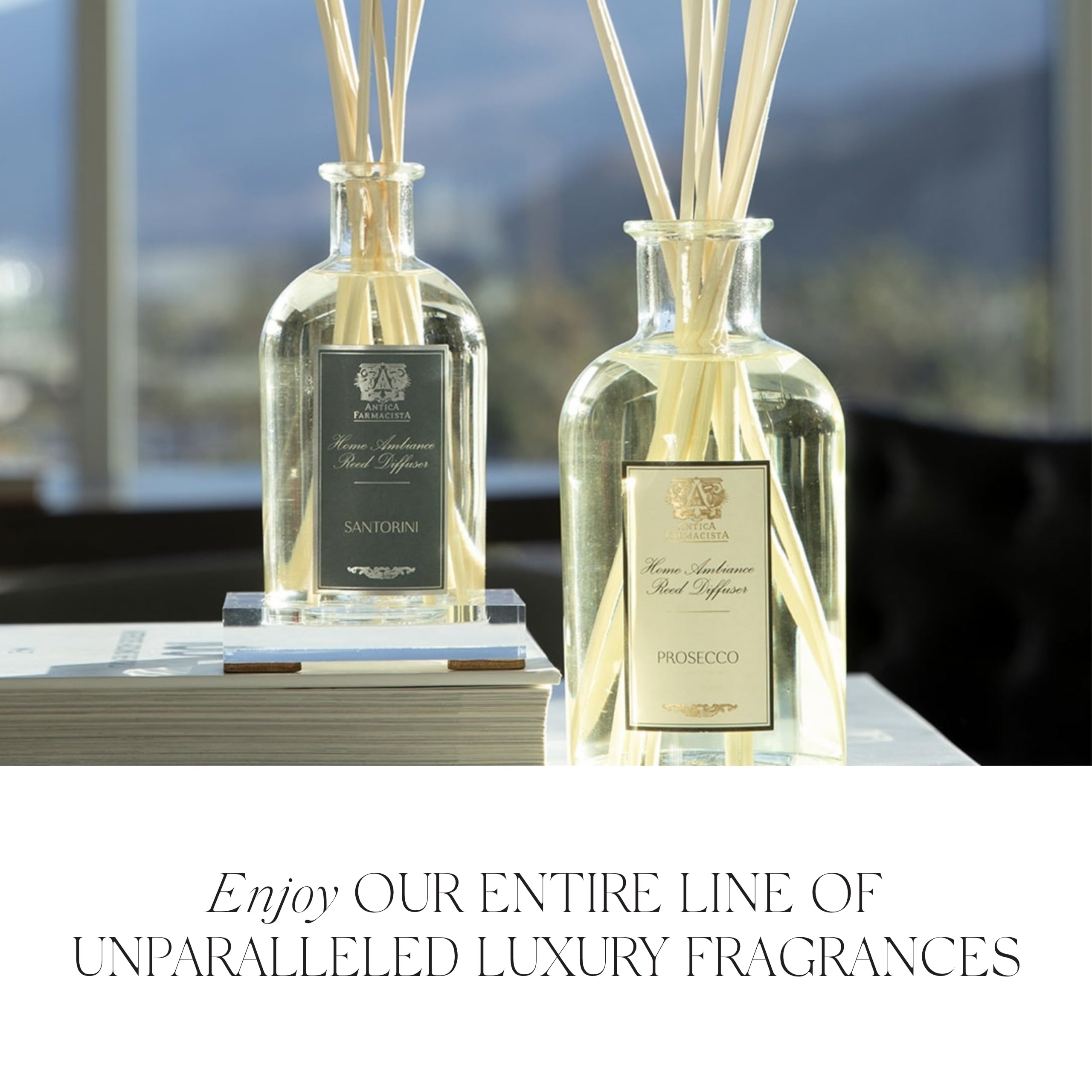 Antica Farmacista Luxury Home Ambiance Diffuser - 10.8 Fl Oz Cask Scented Oil Diffuser for Living Room, Bedroom & Office - Aromatherapy Essential Oil Diffuser with Long-Lasting Fragrance