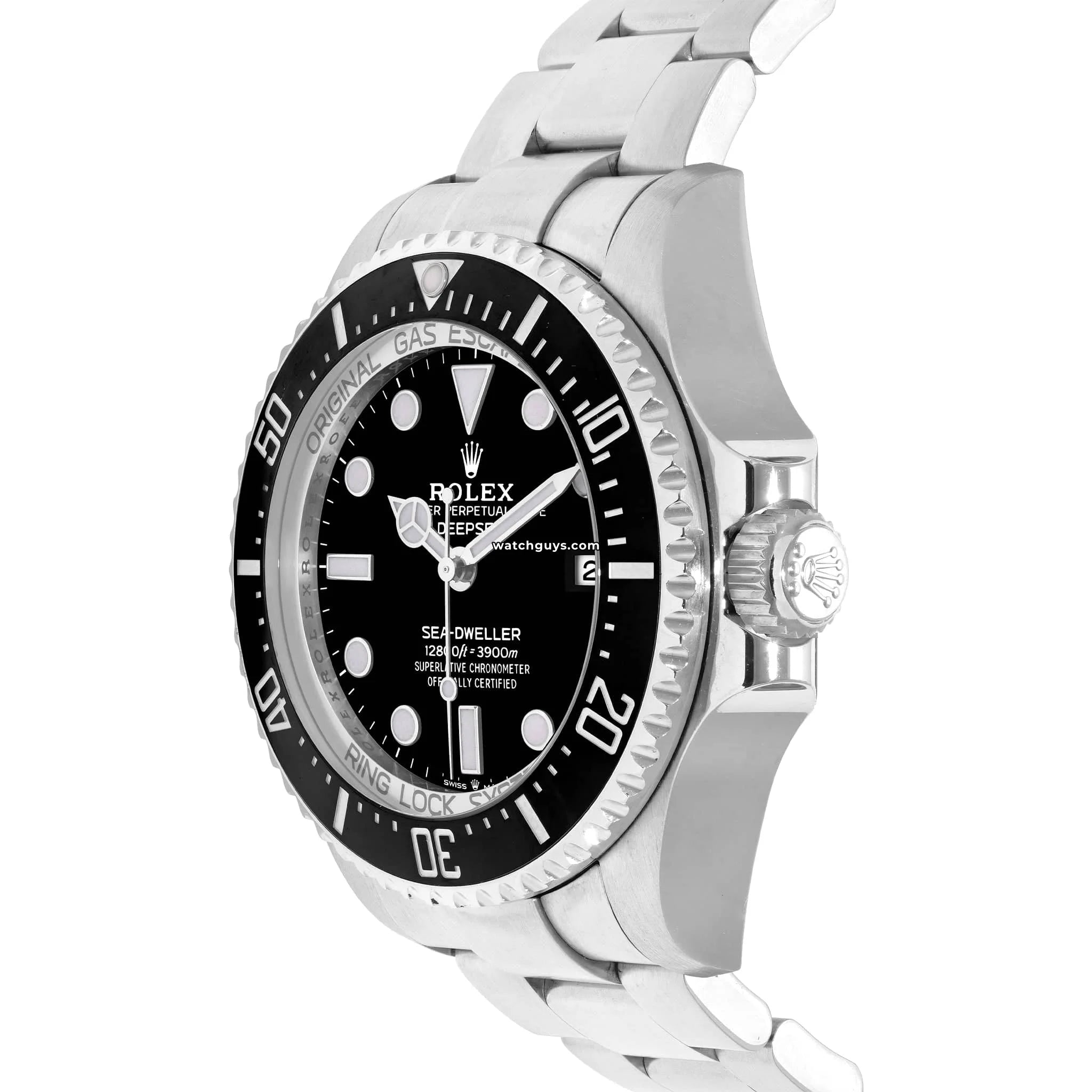 Rolex Sea-Dweller Deepsea 126660 Men's Luxury Dive Watch - Professional Diving, Water Resistant 3900m, Perfect for Scuba & Deep Sea Exploration