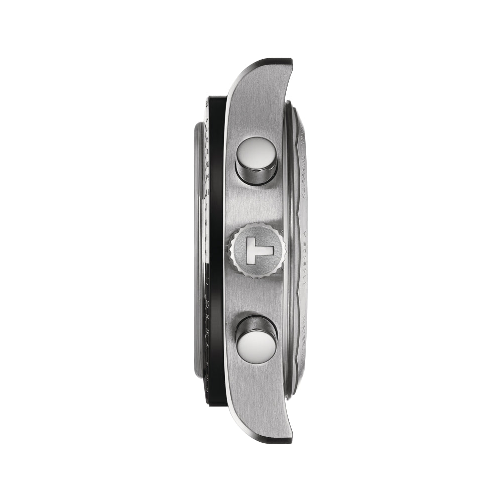 PR516 Men's Automatic Chronograph Watch 41mm Black Stainless Steel Bracelet - Perfect for Business, Casual & Formal Occasions